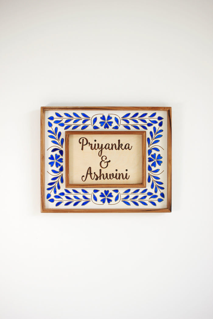 Azure Bloom Sign