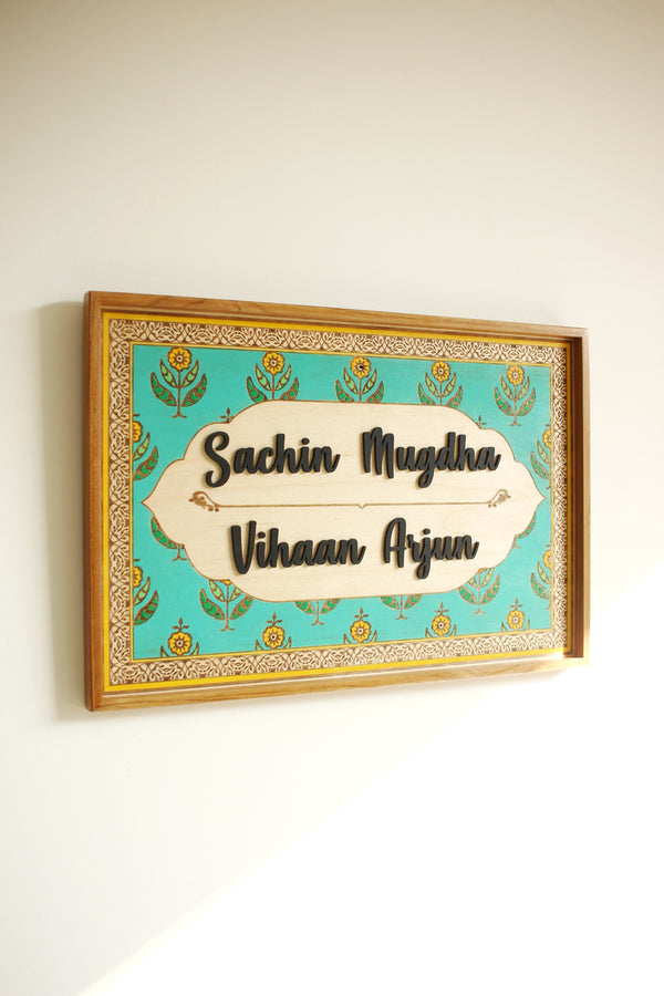 Block Print Namesign