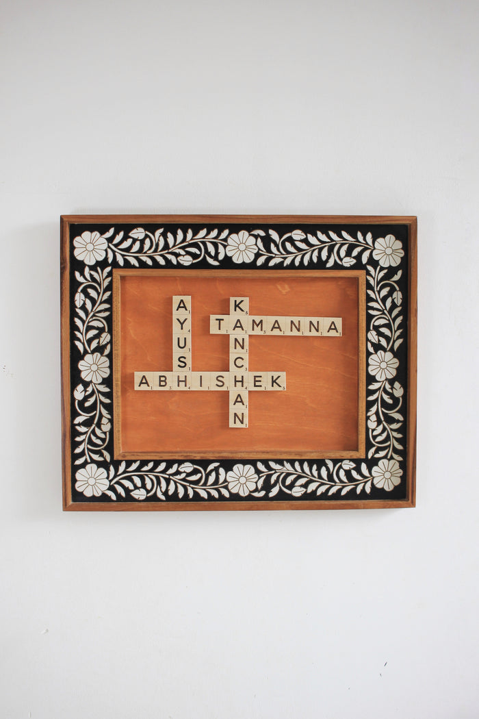 Inlaid Roots Sign