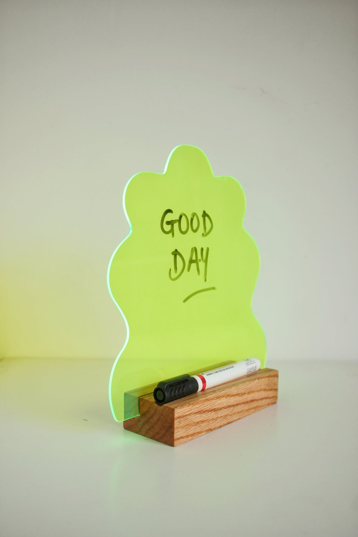 Neon Acrylic Dry Erase Board