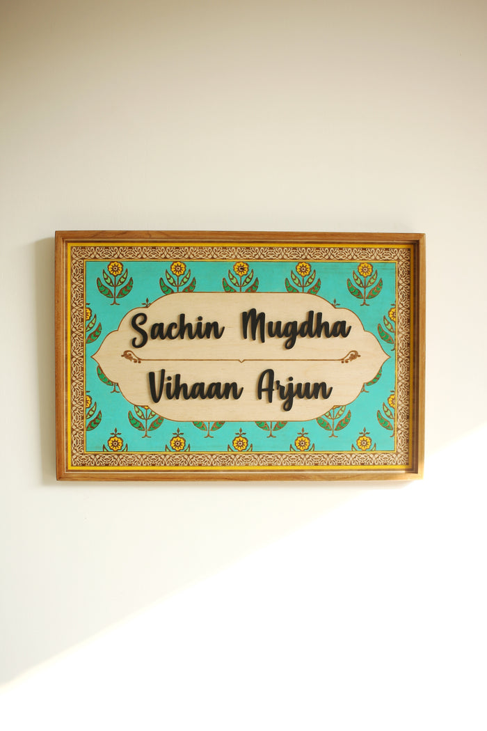 Block Print Namesign