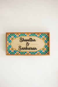 Flower Pattern Sign