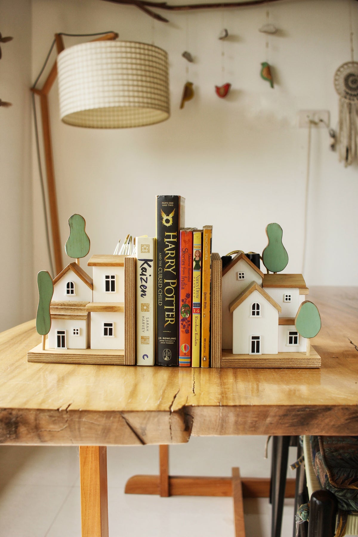 White Cottage Bookend