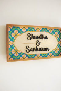 Flower Pattern Sign