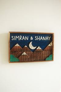 Peaky Mountain Sign