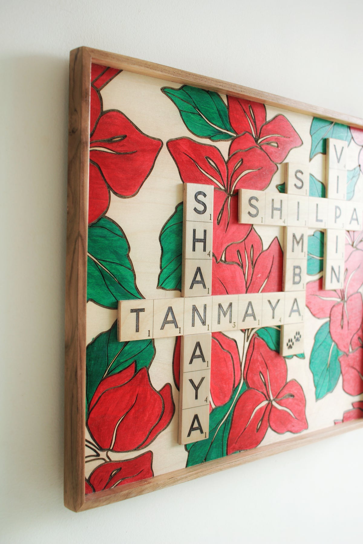 Bougainvillea Large Scrabble