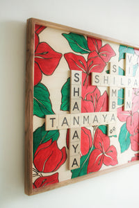 Bougainvillea Large Scrabble