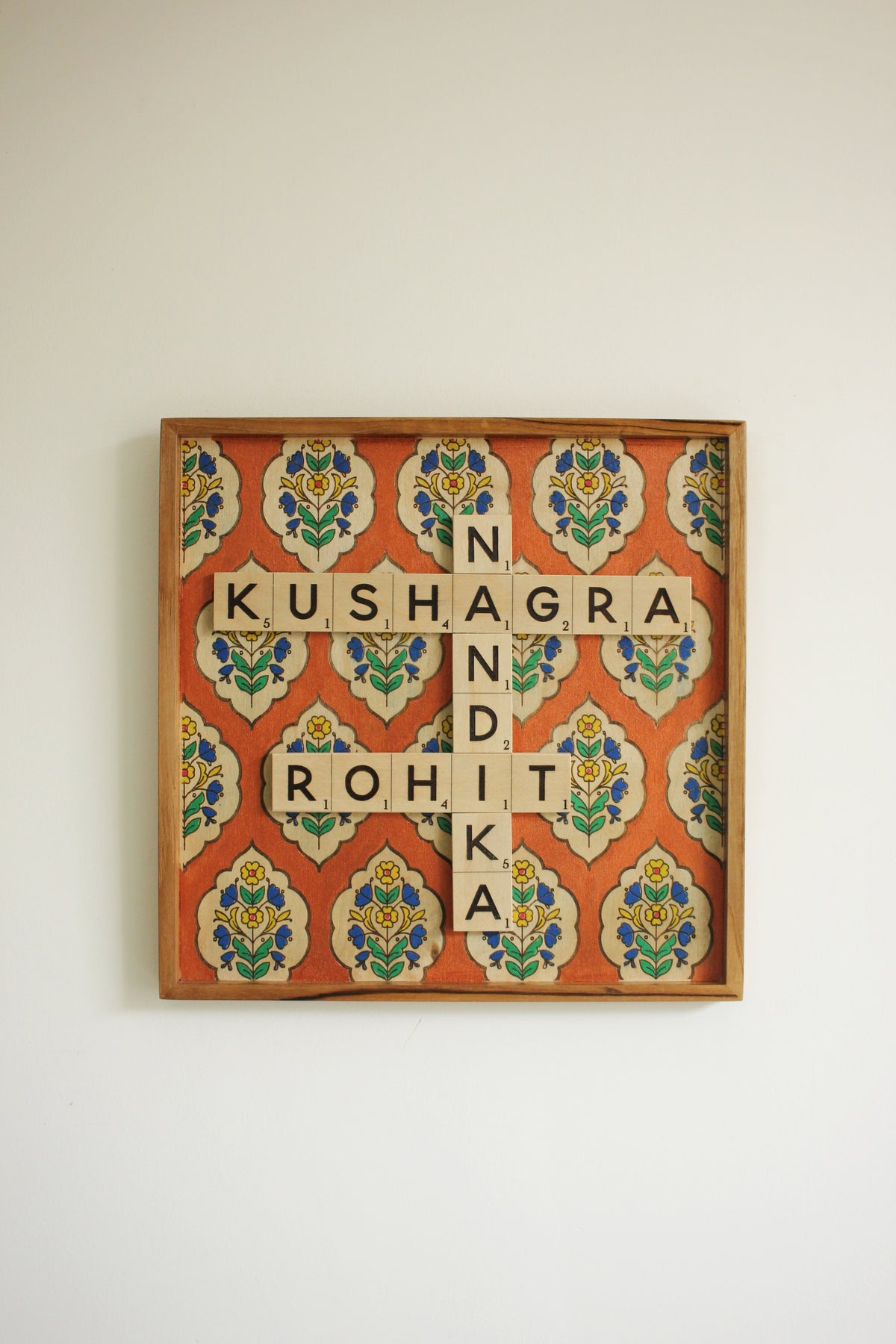 Buta Bloom Scrabble Sign