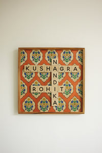Buta Bloom Scrabble Sign