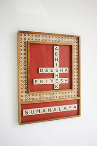 Rattan + Surname Scrabble