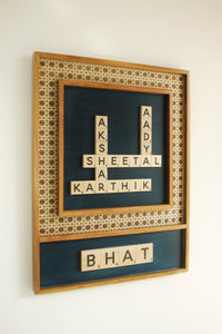 Rattan + Surname Scrabble
