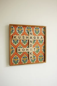 Buta Bloom Scrabble Sign