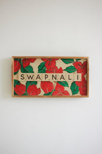 Single Bougainvillea Scrabble
