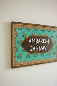 Block Print Namesign