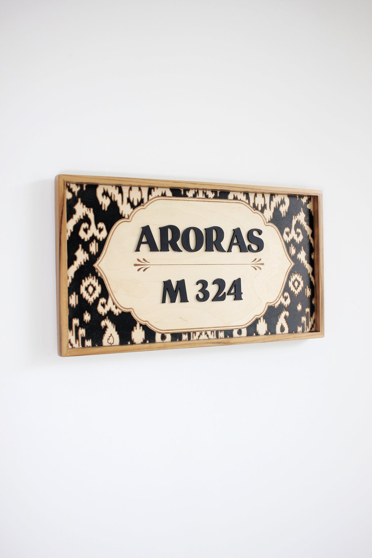 Ikat Pattern Sign