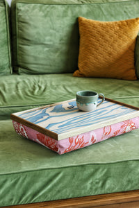 Blue Grains Lapdesk