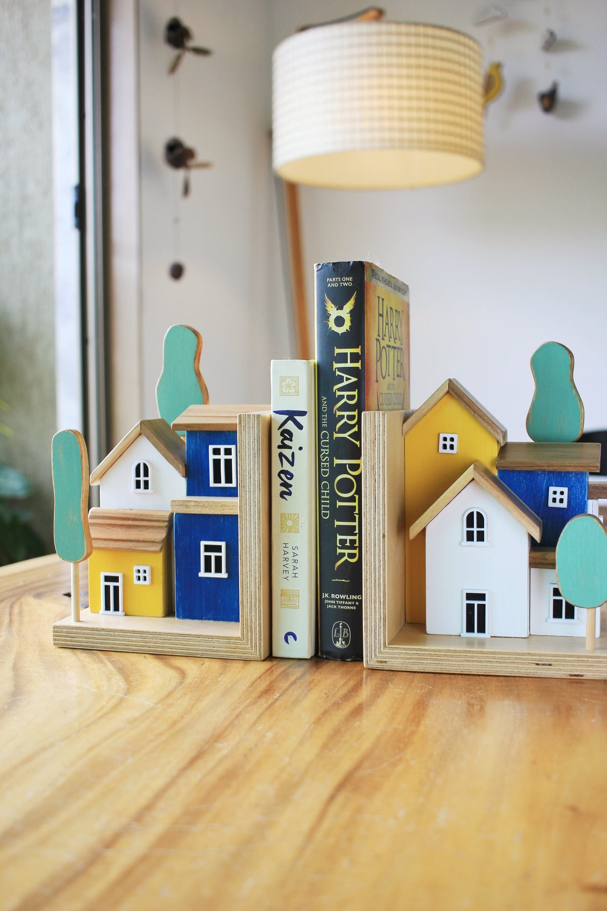 Coloured Cottage Bookend