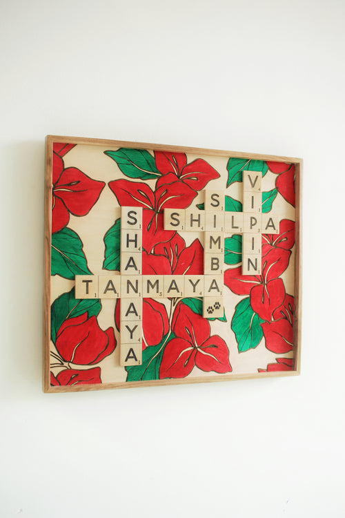 Bougainvillea Large Scrabble