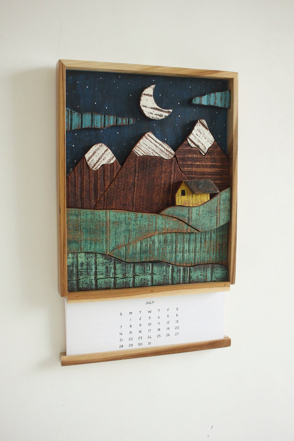 3 Snowy Caps Calendar