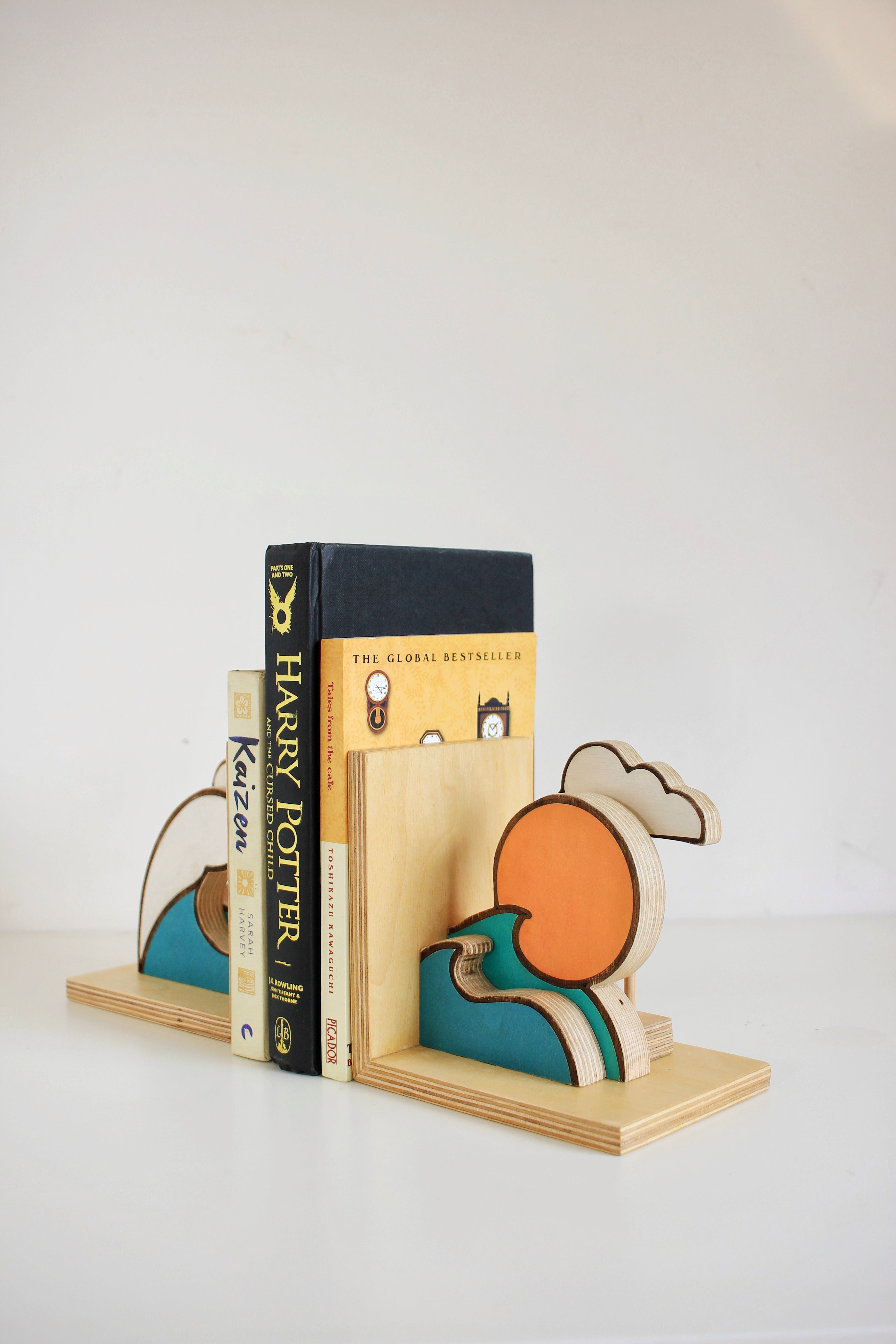 Sun + Wave Bookend – NotSoShabby