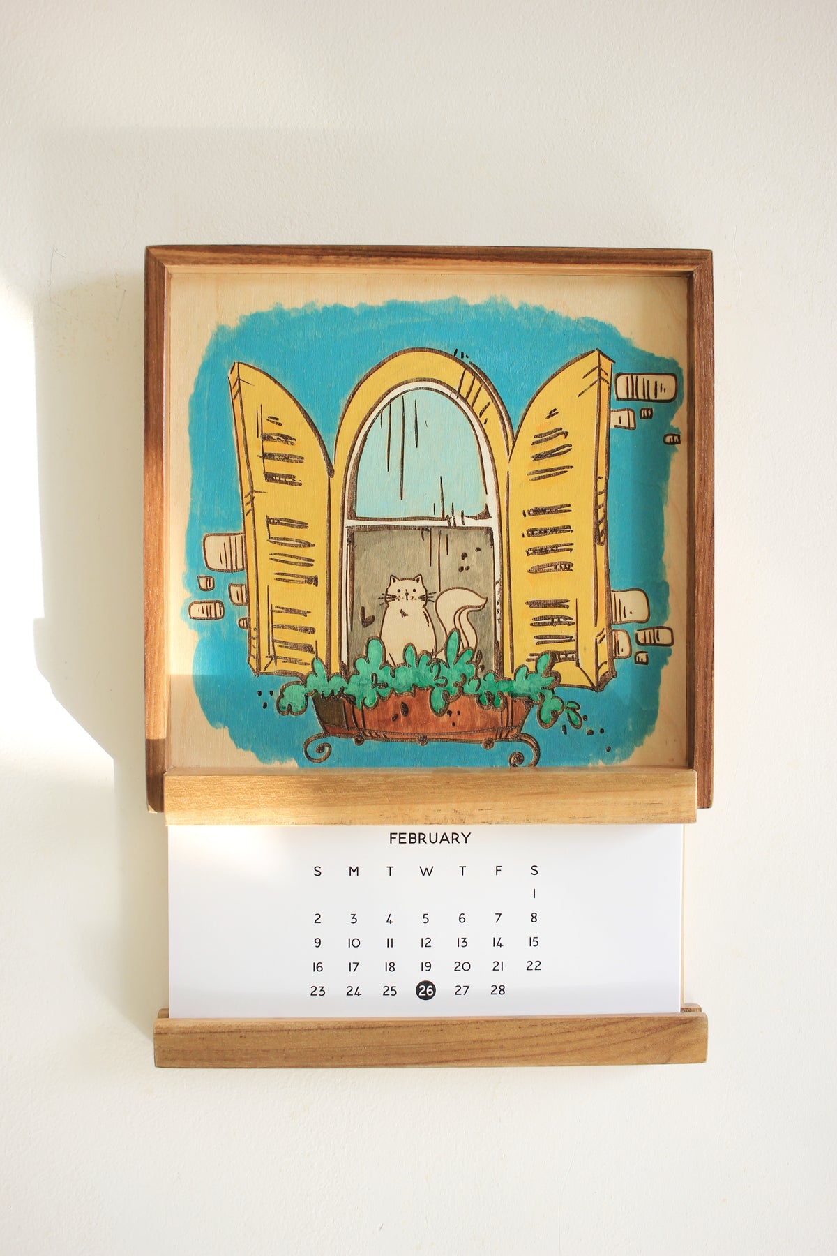 Sunny Sill Calendar