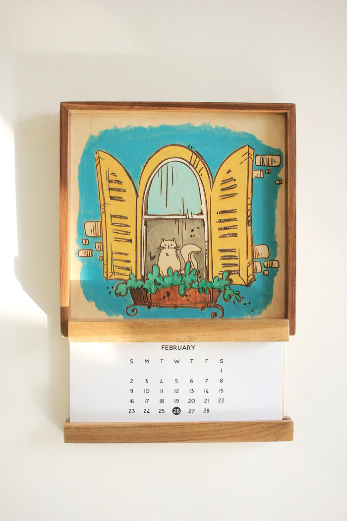 Sunny Sill Calendar
