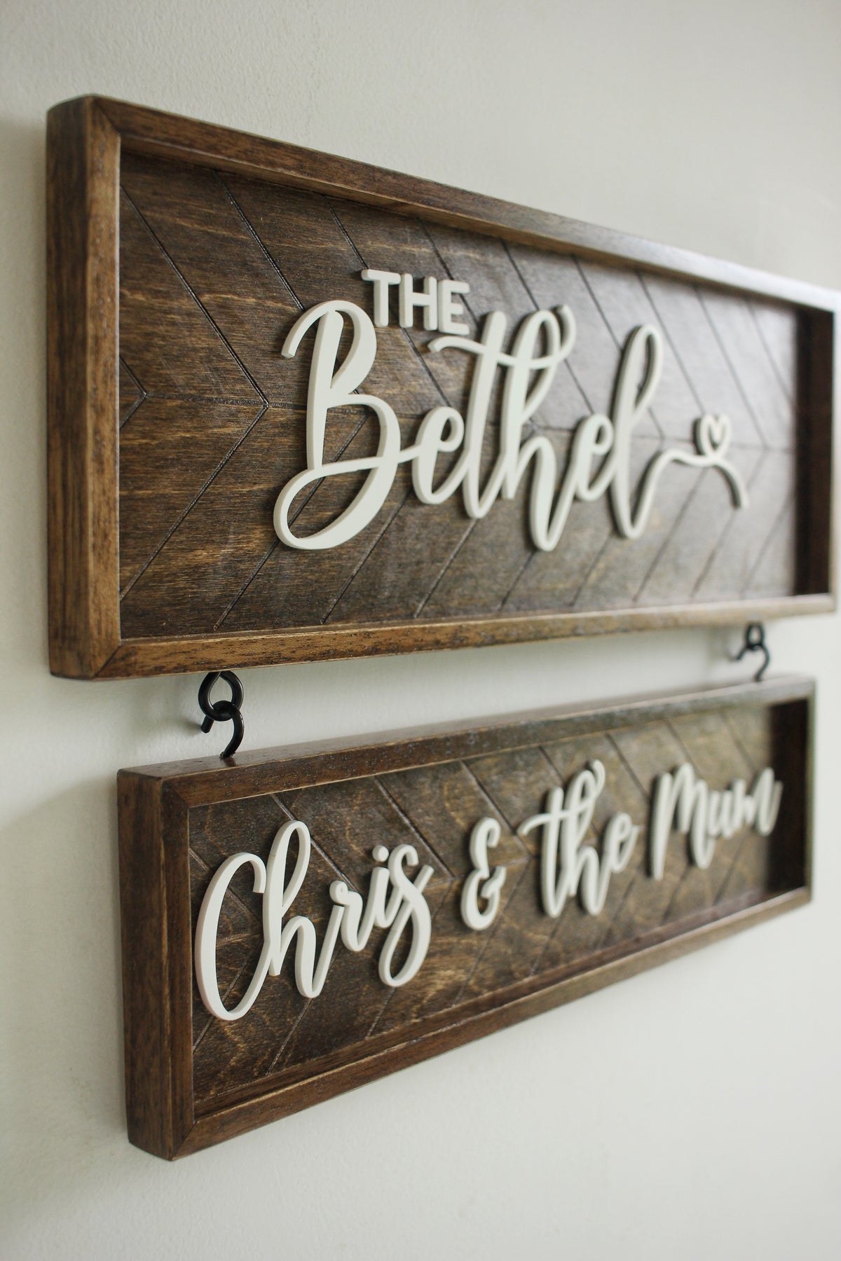 Chevron Box Sign