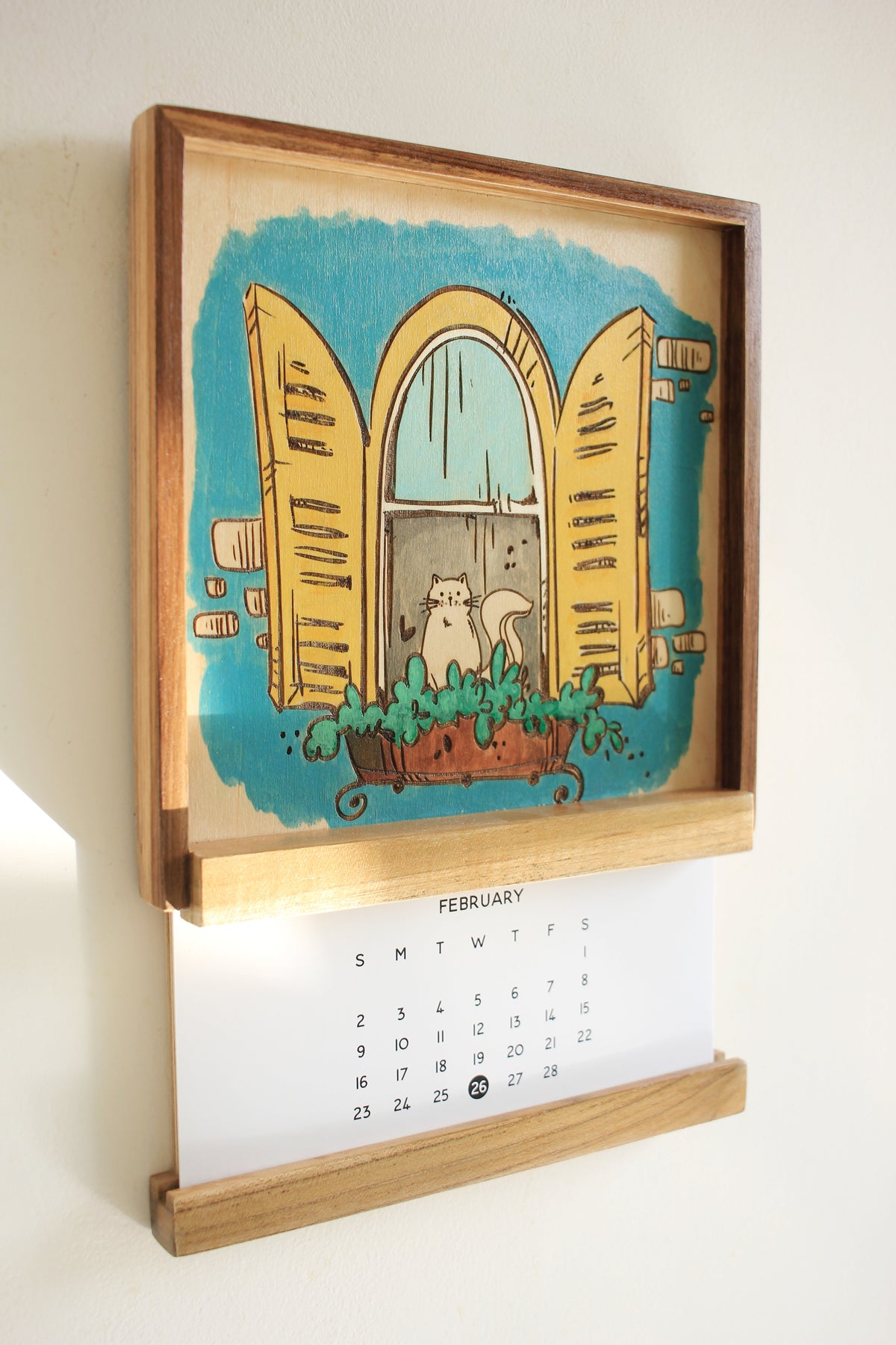 Sunny Sill Calendar