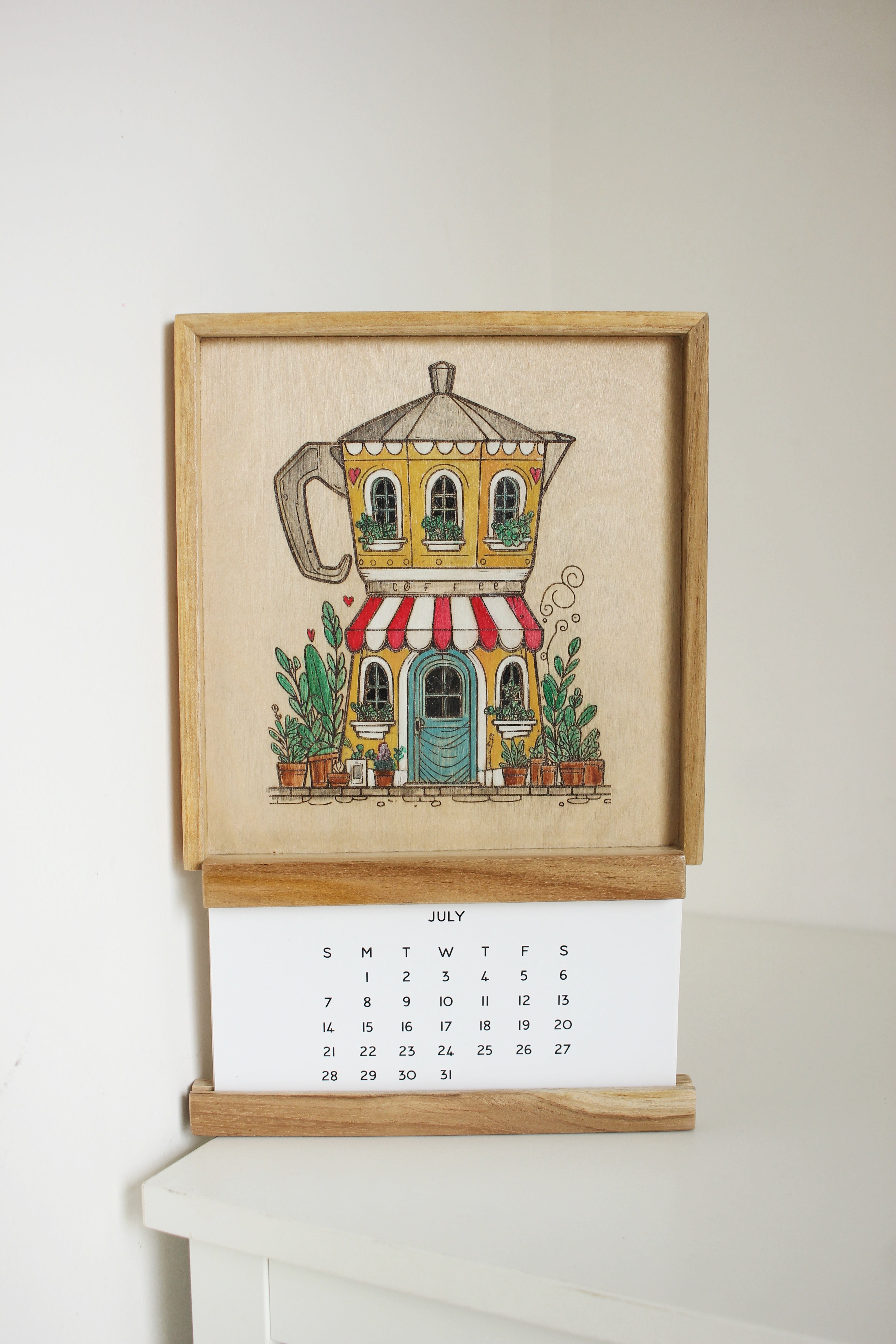 Moka Cafe Calendar – NotSoShabby