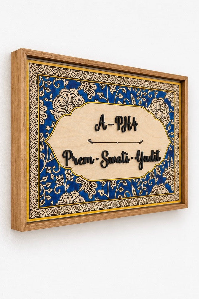 Kalamkari Print Namesign