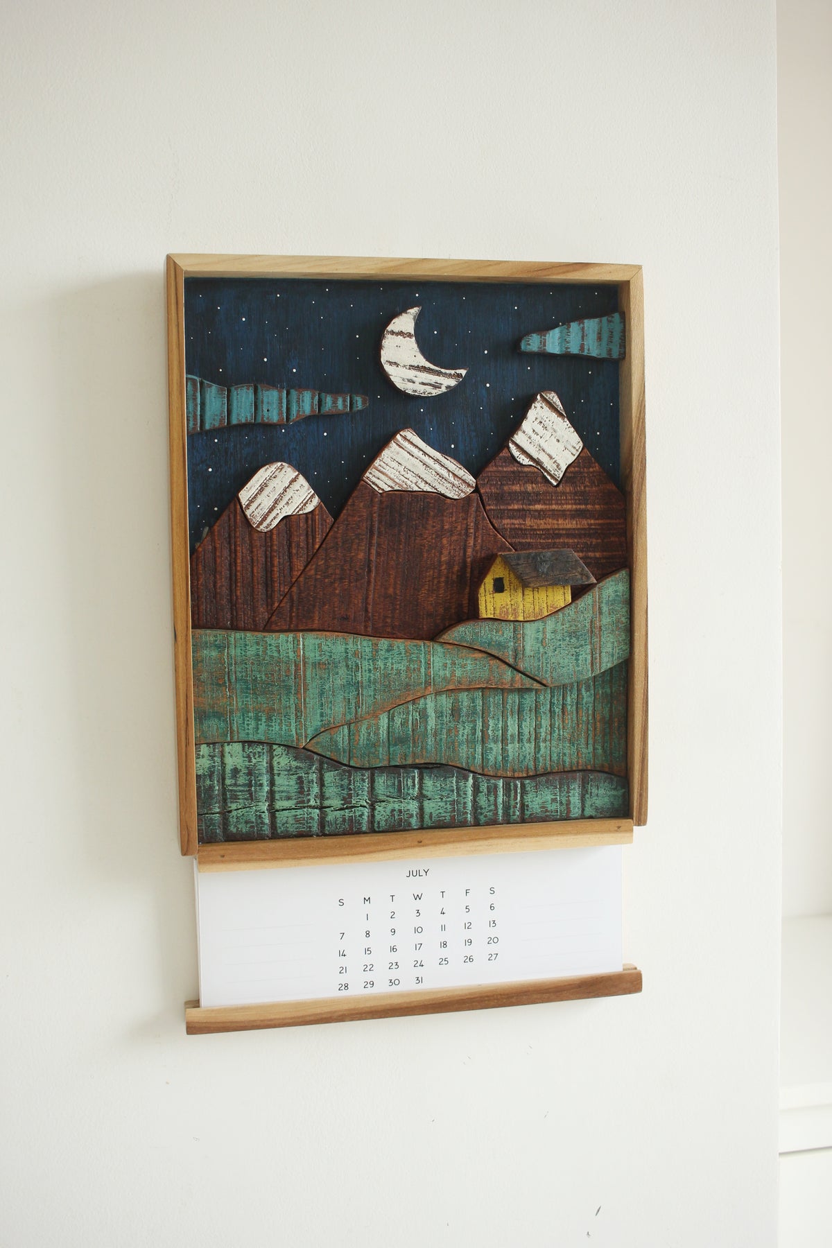 3 Snowy Caps Calendar