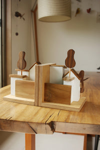 White Cottage Bookend