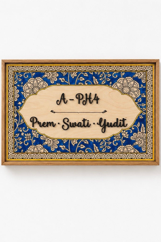 Kalamkari Print Namesign