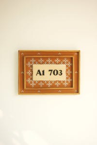 Kolam Number Sign