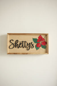 Corner Bougainvillea Sign