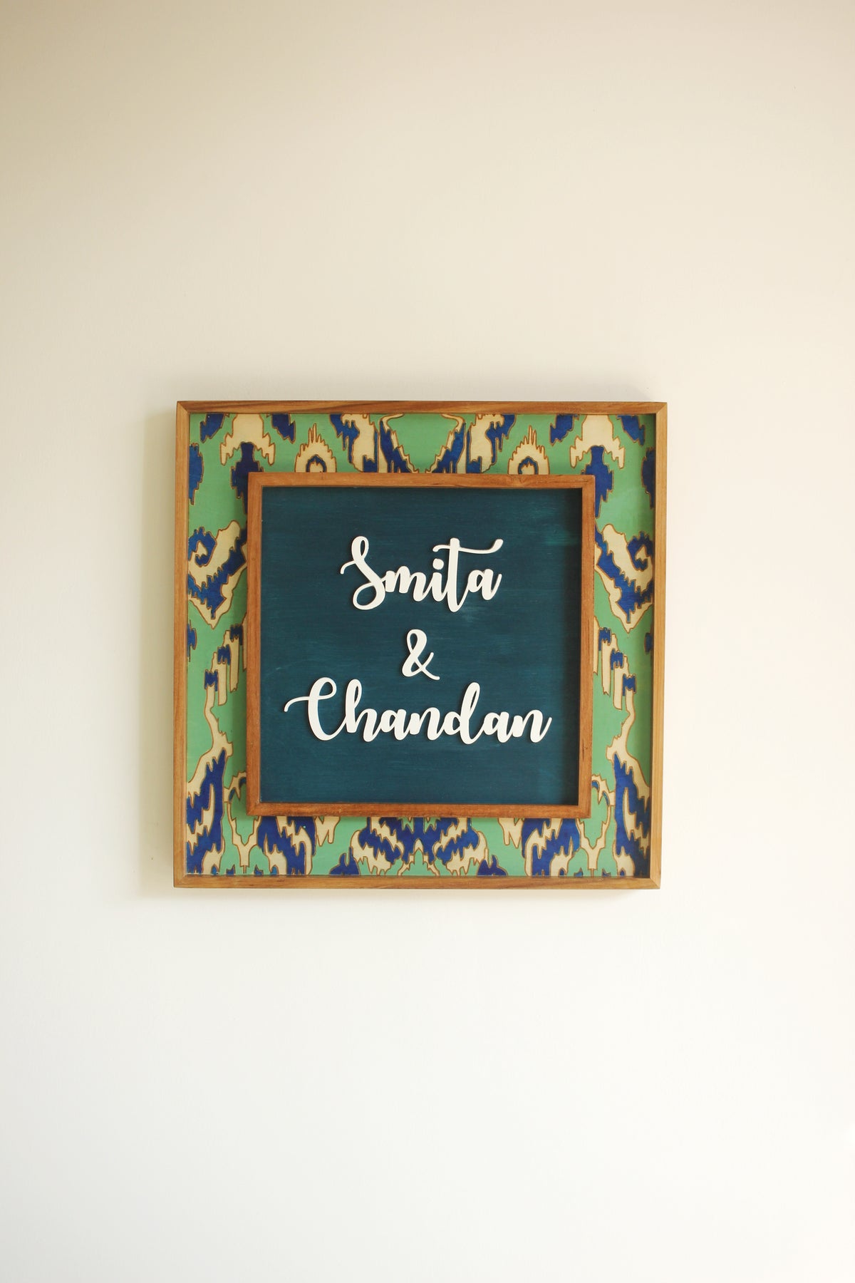 Ikat Border Scrabble