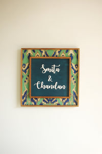 Ikat Border Scrabble