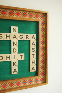 Diamond Weave Scrabble