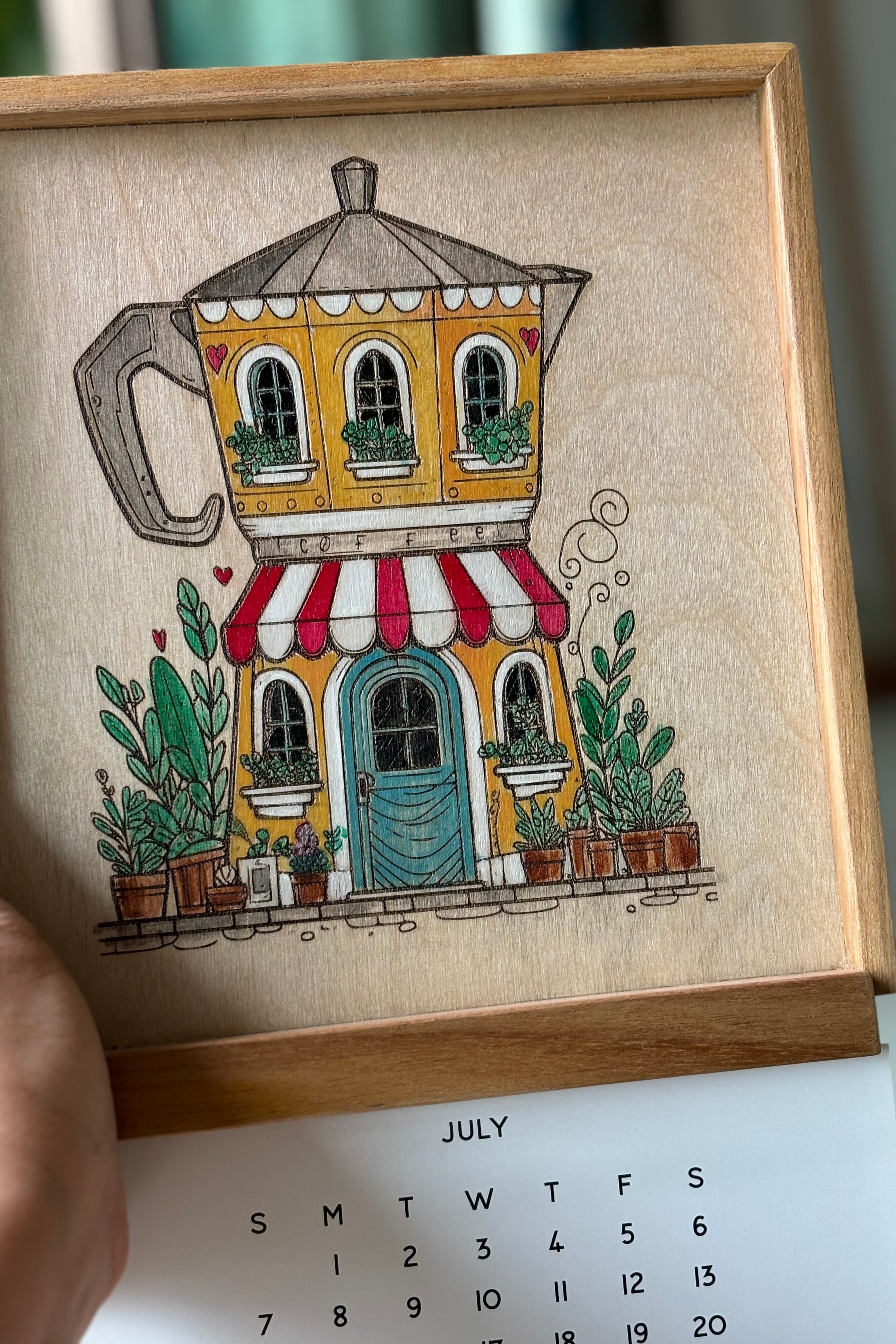 Moka Cafe Calendar – NotSoShabby