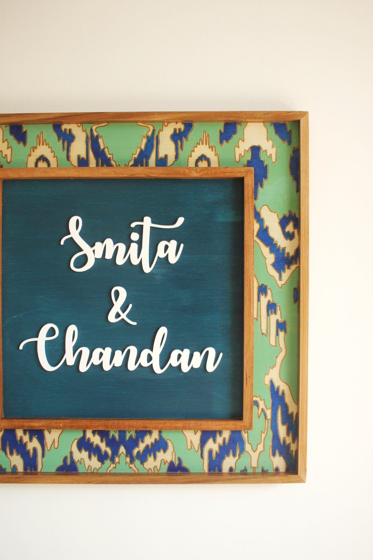 Ikat Border Scrabble
