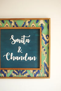 Ikat Border Scrabble