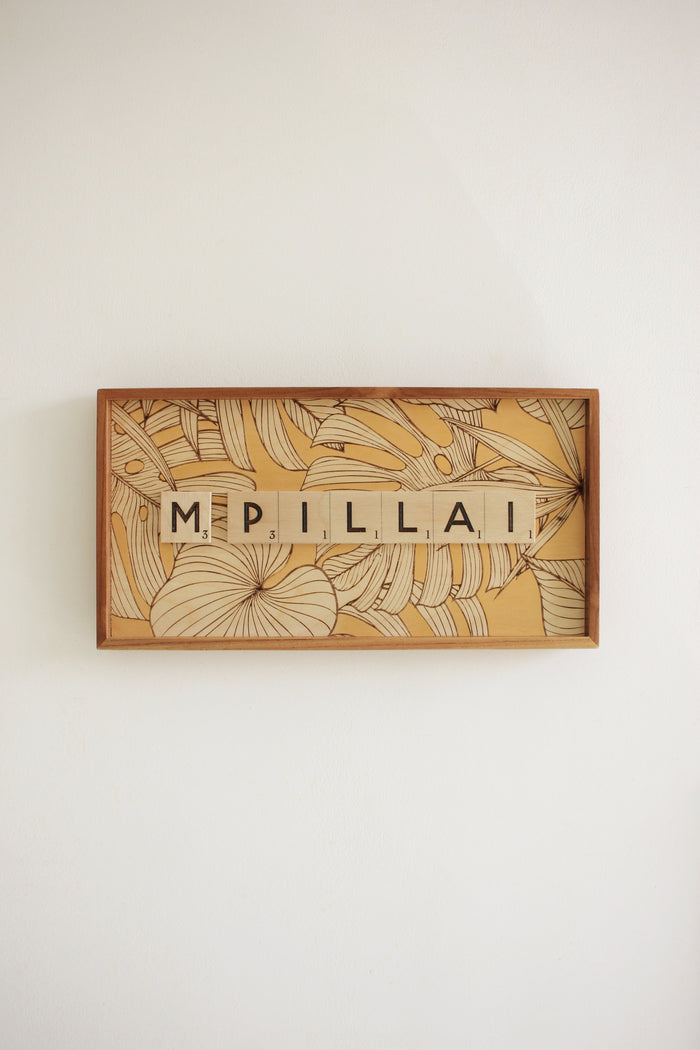 Single Leafy Scrabble