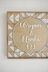 Geometric Laurel Sign