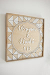 Geometric Laurel Sign