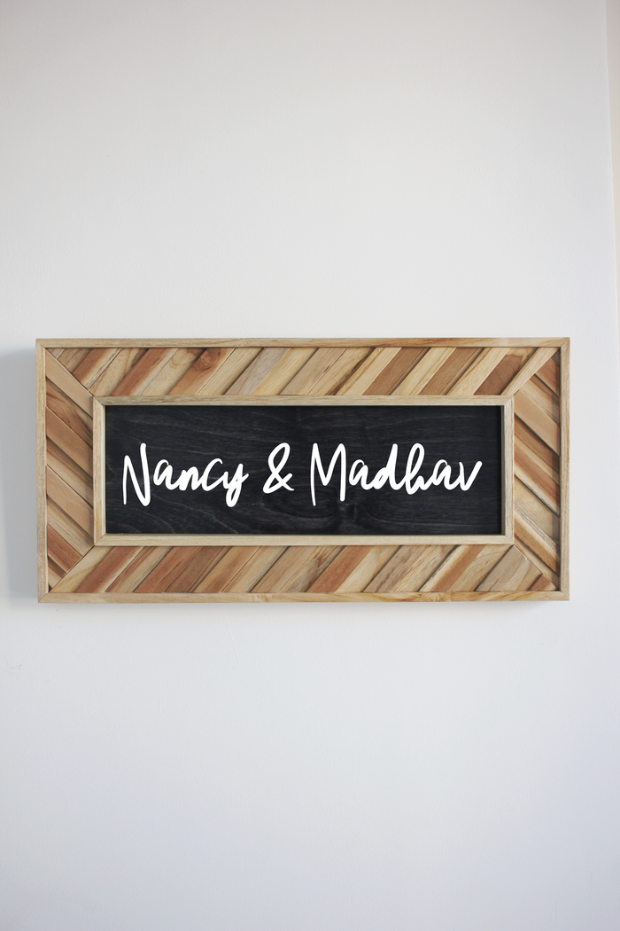 Slanted Sign
