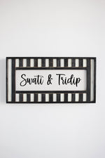 Straight Stripe Sign