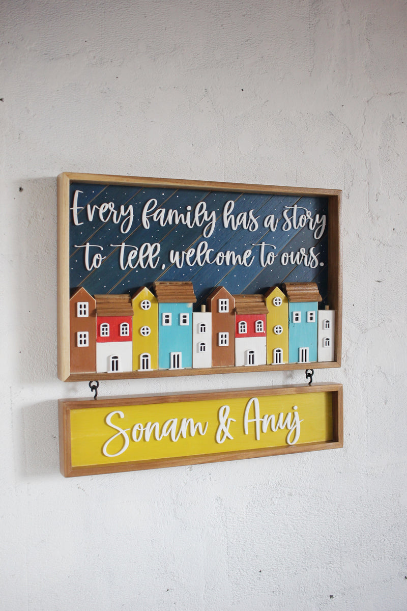 Night Sky Box + Hanging Sign