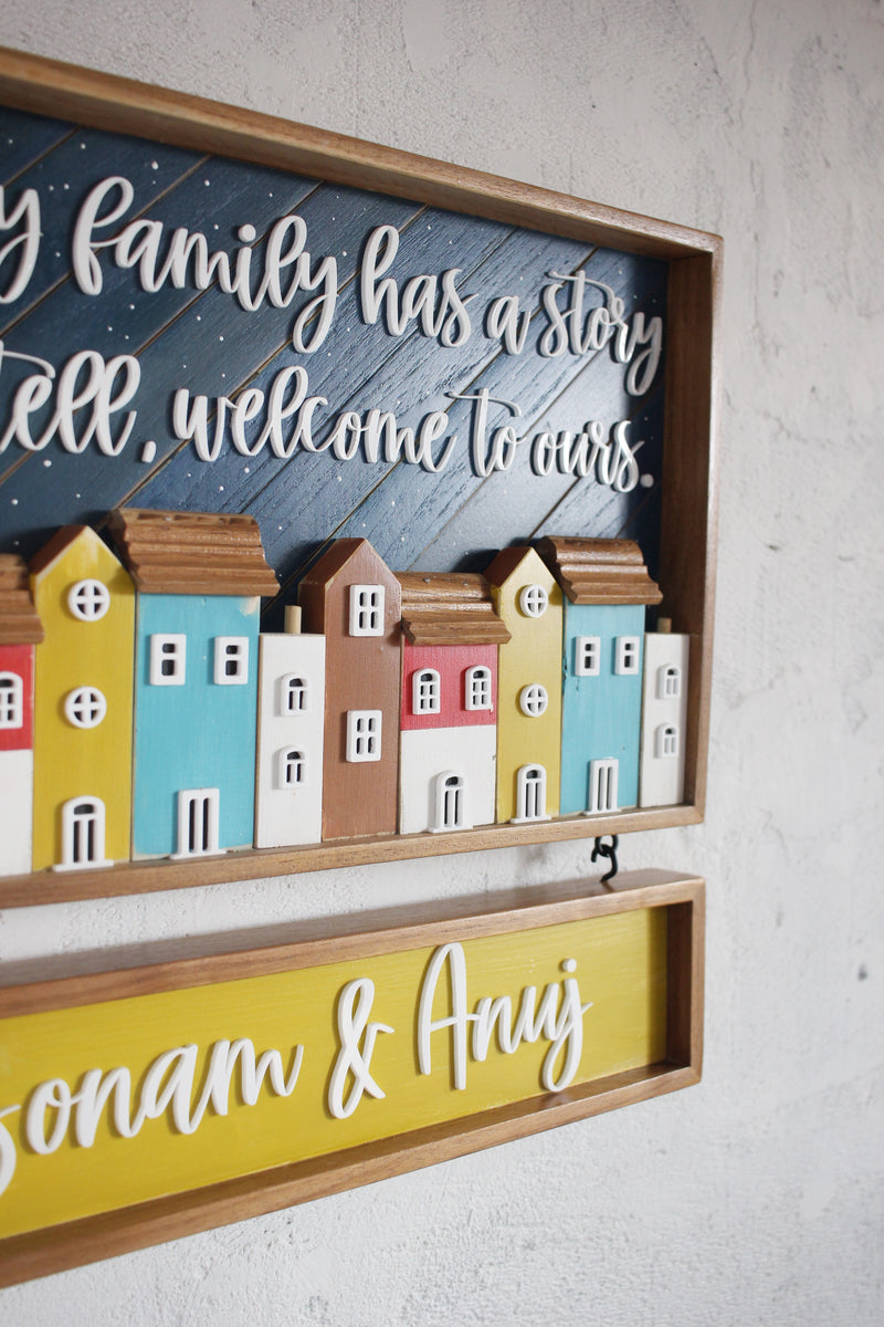 Night Sky Box + Hanging Sign