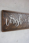 Chevron Box Sign