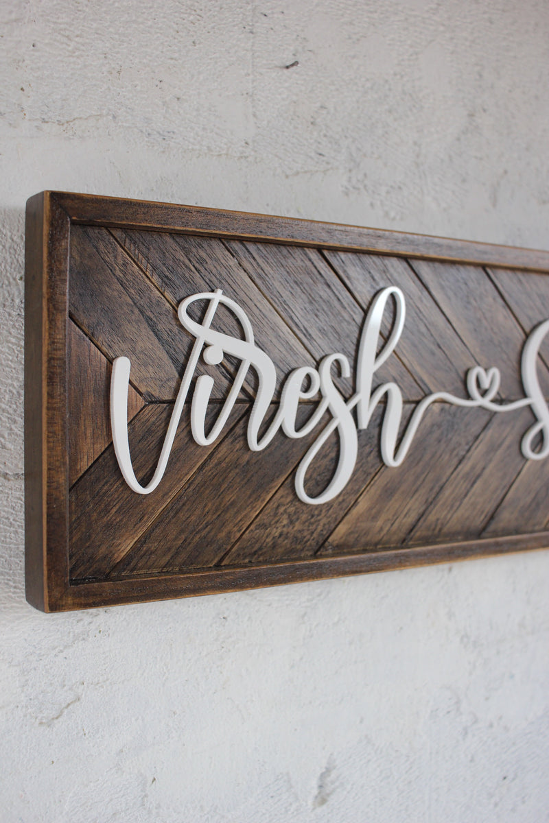 Chevron Box Sign